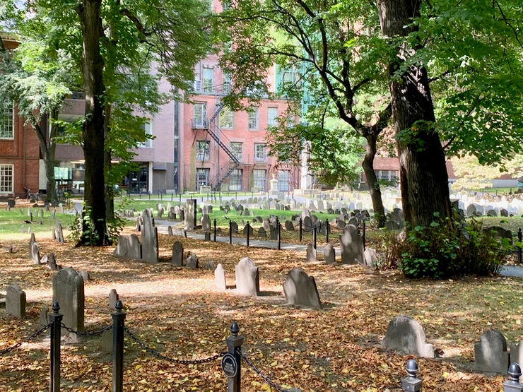 Granary Burying Ground  on Boston's Freedom Trail