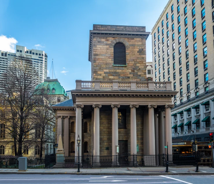 King's Chapel on Boston's Freedom Trail
