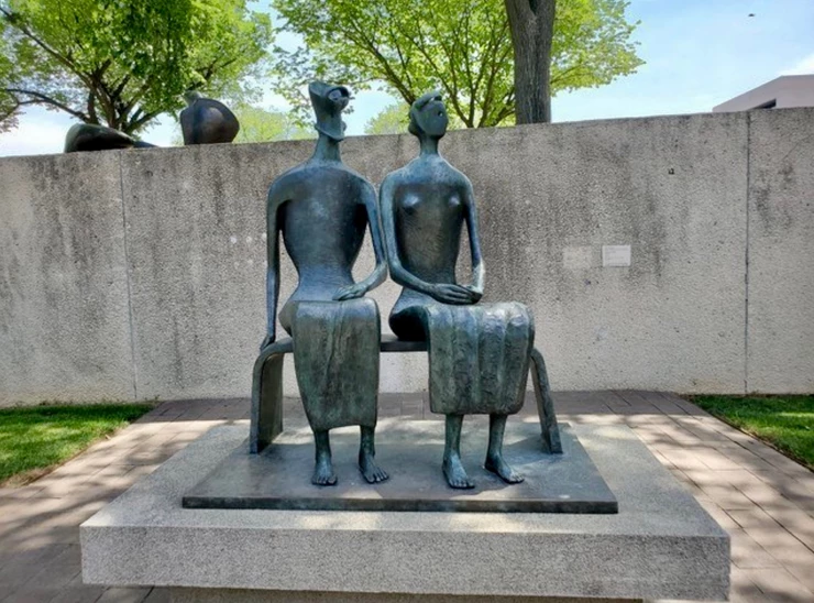 Henry Moore, King and Queen, 1953