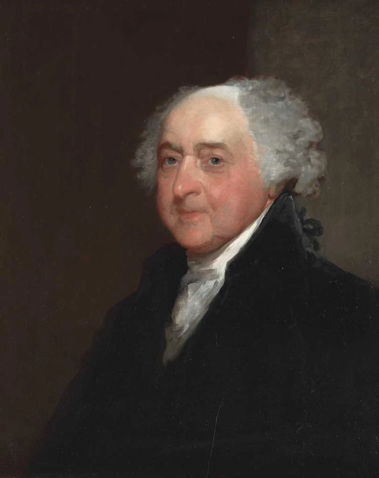 Gilbert Stuart, John Adams, 1815