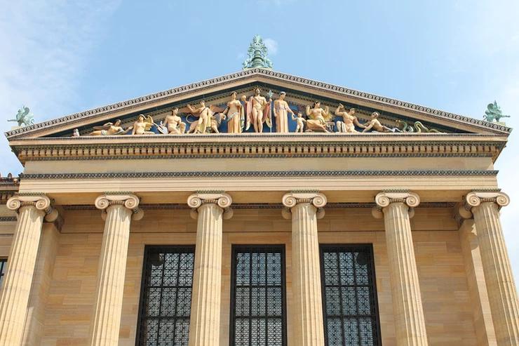 facade of the Philadelphia Museum of Art