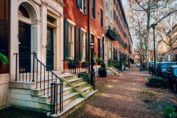Rittenhouse Row, Philadelphia's toniest address