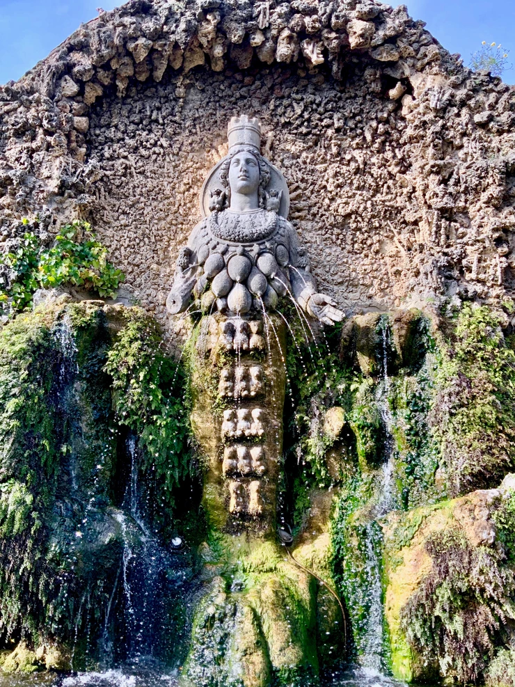 Fountain of Diana of Ephesus or Madre Natura