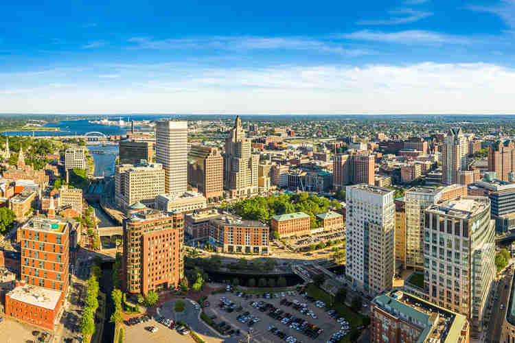 cityscape of Providence