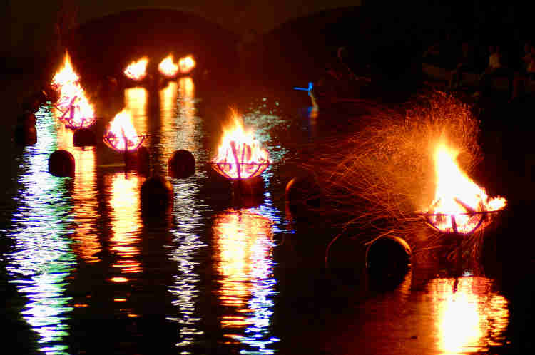 WaterFire in Providence