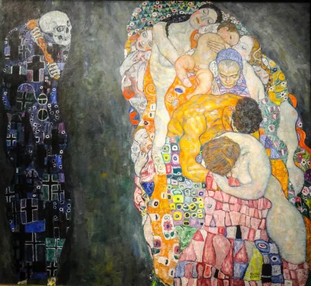 Klimt, Death and Life, 1910