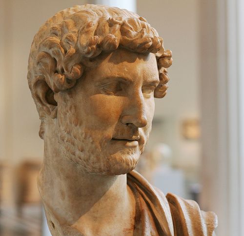 bust of Emperor Hadrian