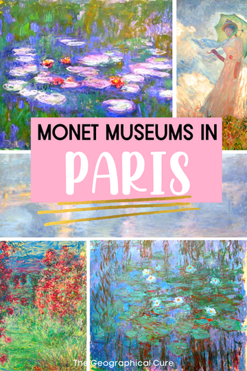 where to find Monet's art in Paris