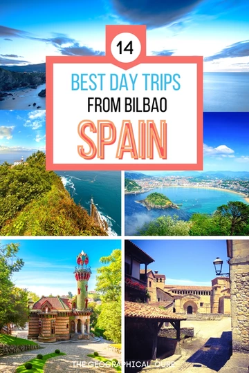 Pinterest pin for best day trips from Bilbao