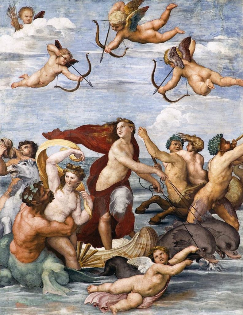 Raphael's Galatea painting