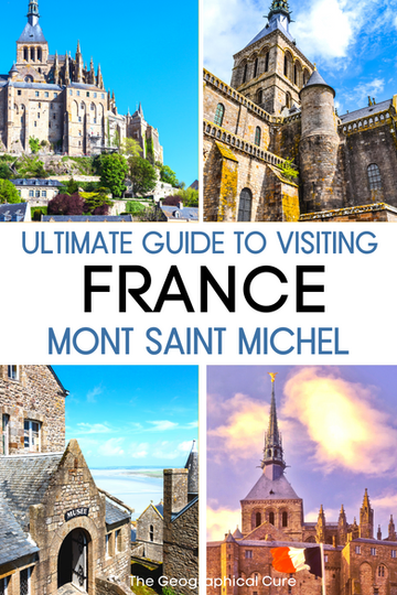Pinterest pin for guide to visiting Mont Saint-Michel