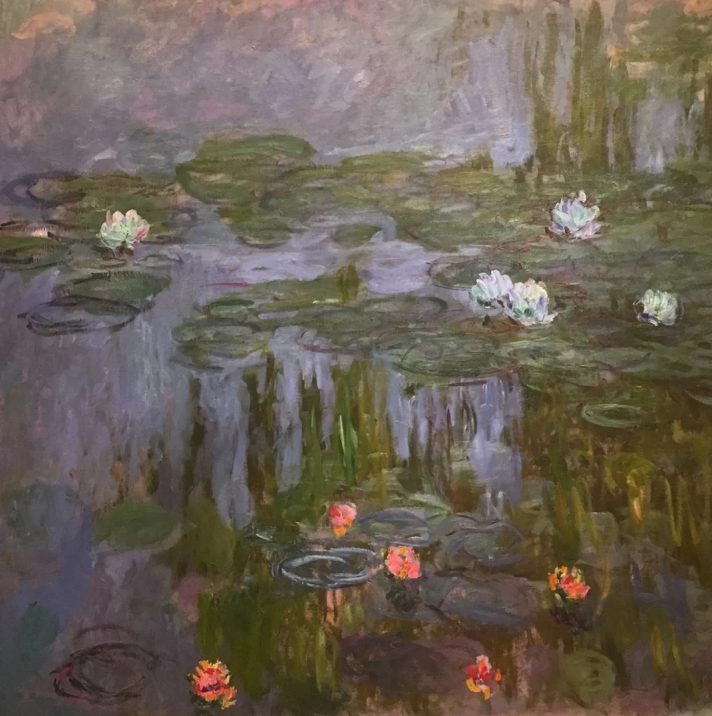 Monet water lilies