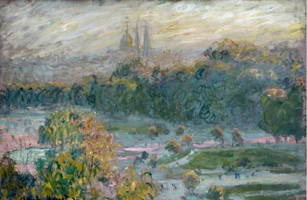 Monet, Study of the Tuileries