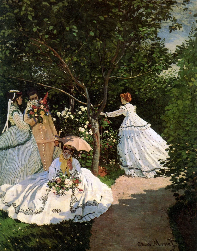 Monet, Woman in the Garden