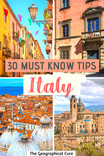 pin  tips for visiting Italy