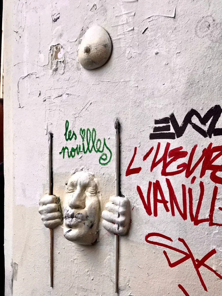 street art in Montmartre