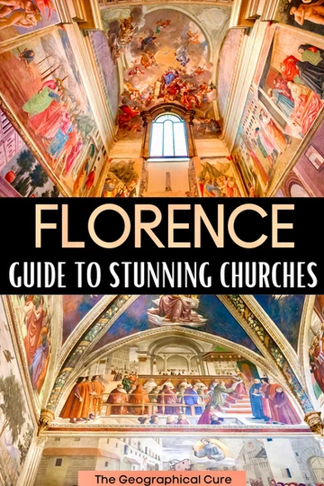 Pinterest pin for the best churches in Florence