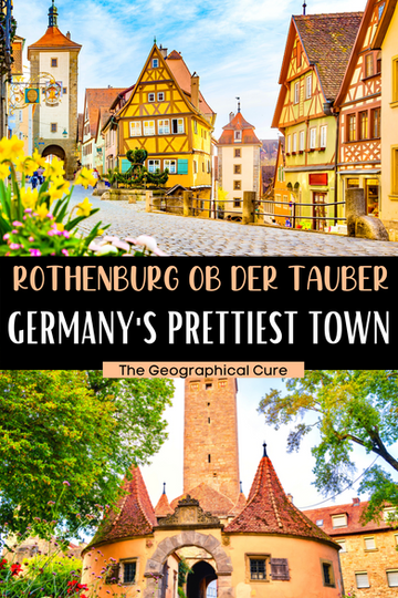 Pinterest pin for guide to Rothenburg ob der Tauber, with all the best things to do and see