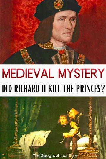 an English murder mystery. Did Richard III kill the two princes in the tower?