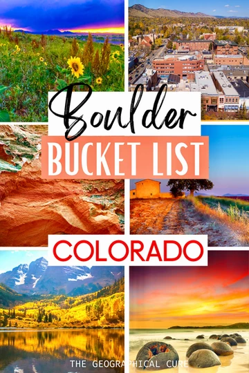 pin for the best things to do in Boulder Colorado
