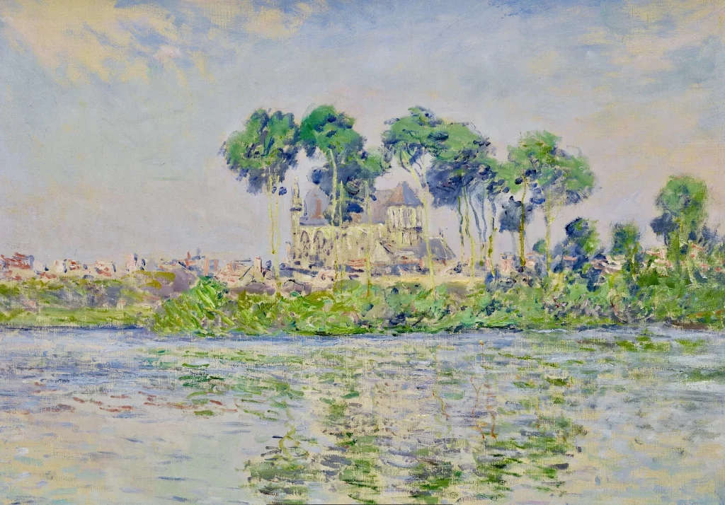 Monet, Eglise de Vernon, 1893