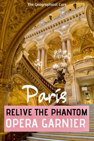 Pinterest pin for guide to the Opera Garnier in Paris
