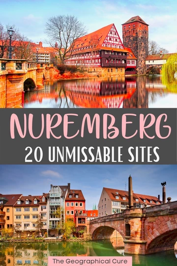 Pinterest pin for top attractions and best things to do in Nuremberg