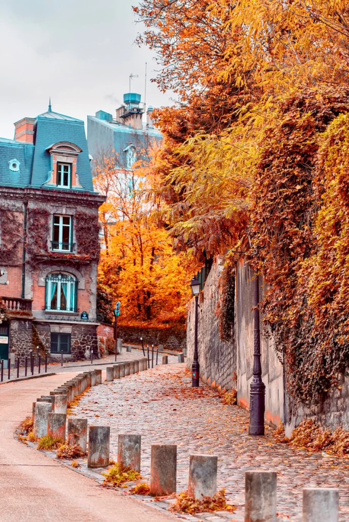 Rue Abeuvoir in Montmartre