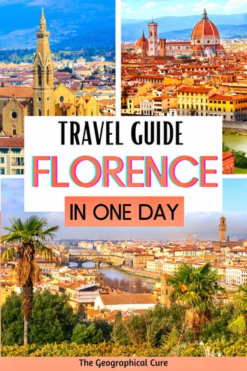 pin for 1 day in Florence itinerary