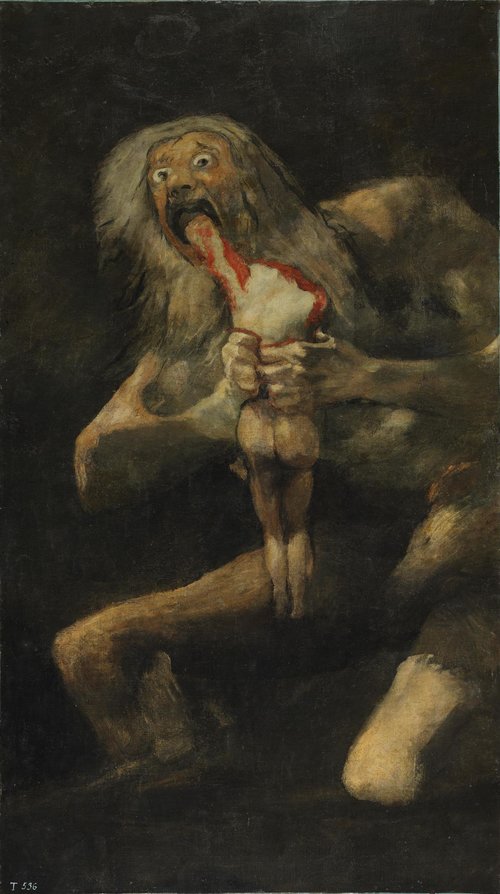 Goya's Saturn Devouring His Son
