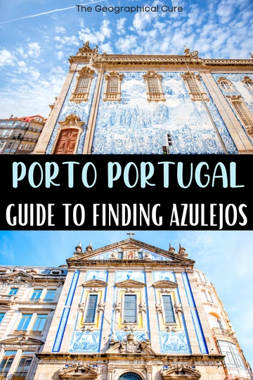 guide to famous azulejo tiles in Porto Portugal