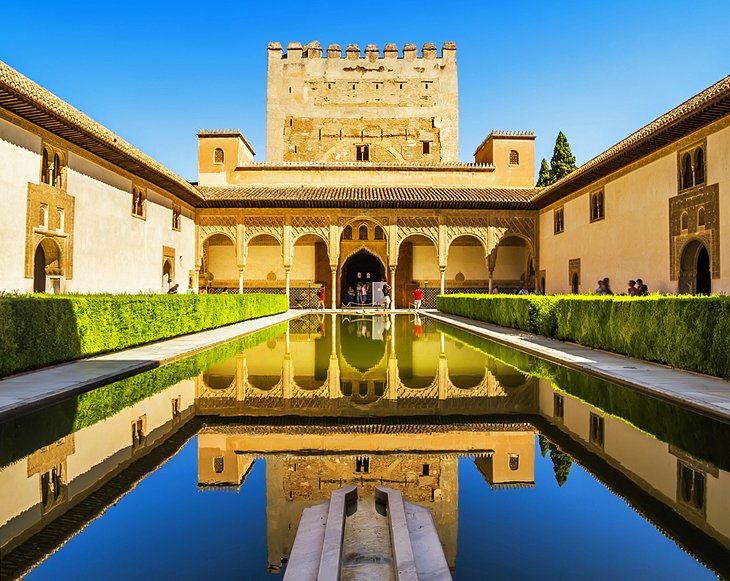 reflecting pool in Generalife