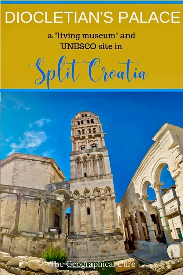 guide to Diocletian's Palace, a must visit attraction in Split Croatia