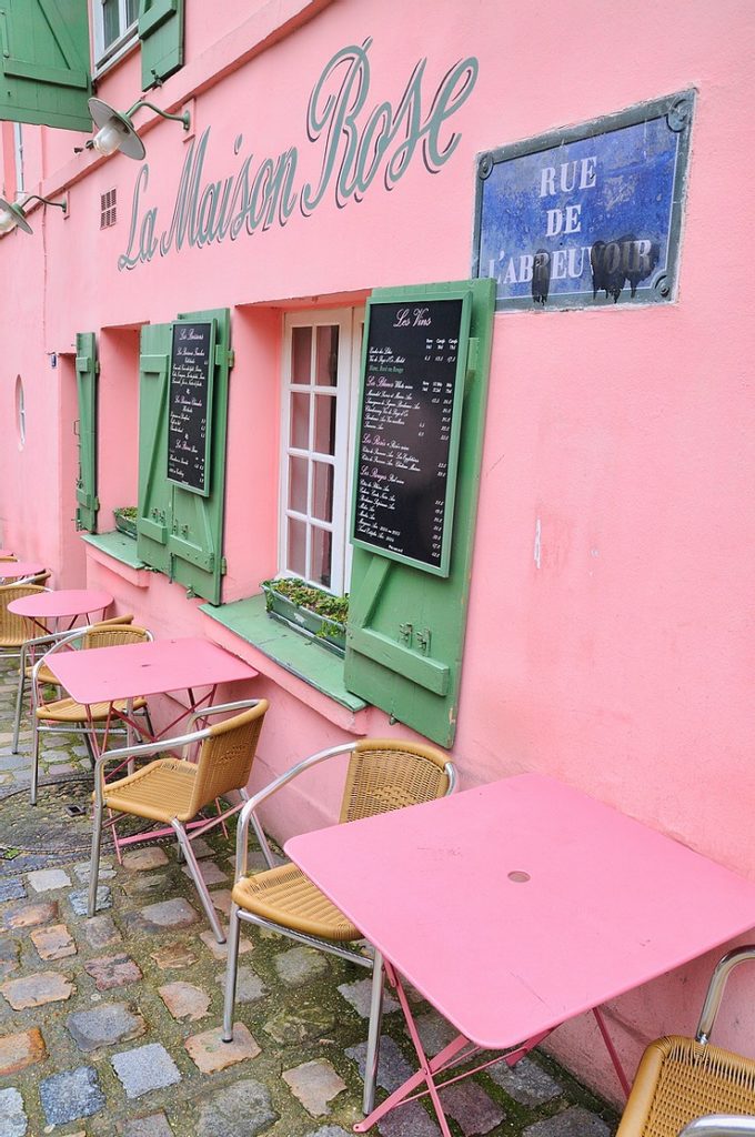 Maison Rose in Montmartre