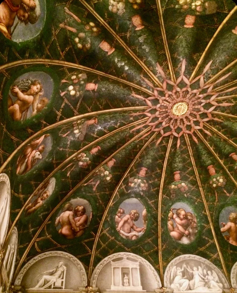 Correggio palace frescos