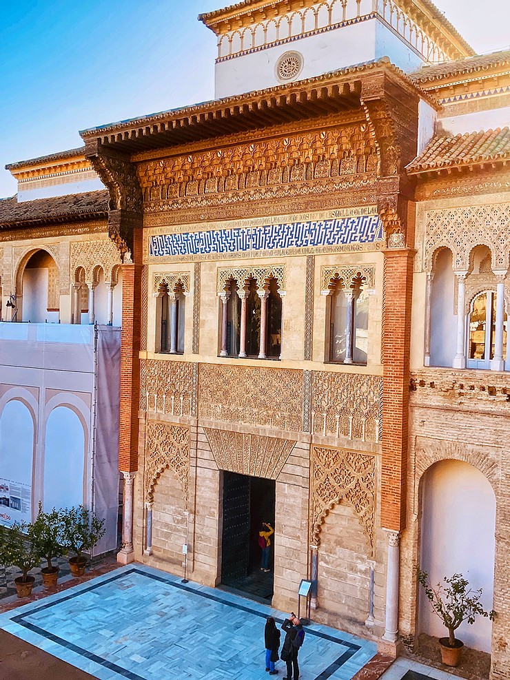 entrance to Pedro's Palace