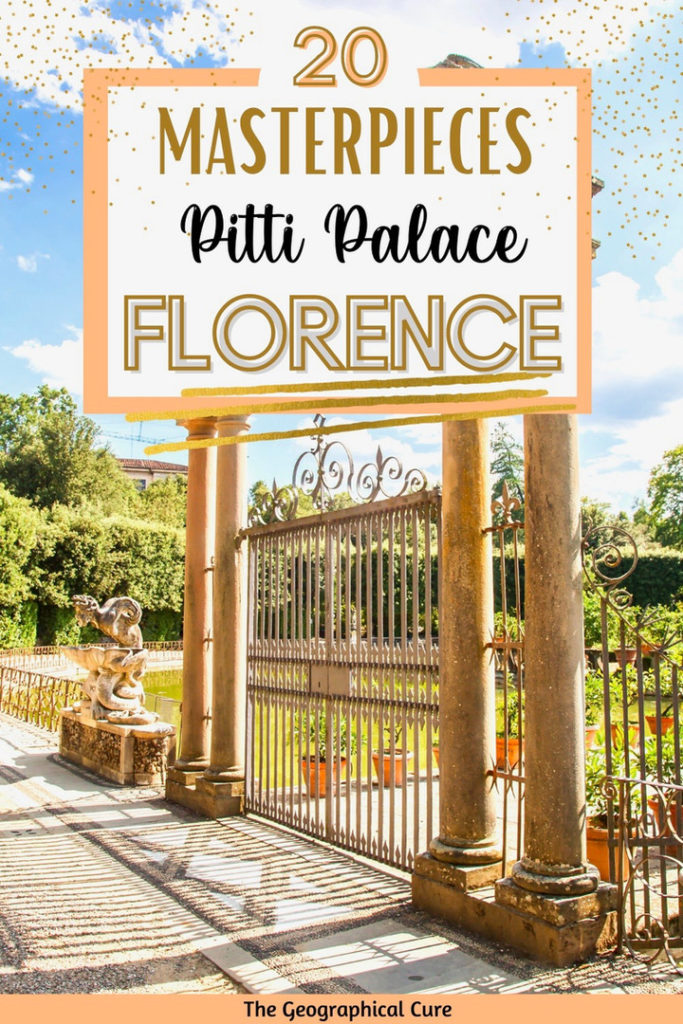 guide to the Pitti Palace in Florence Italy