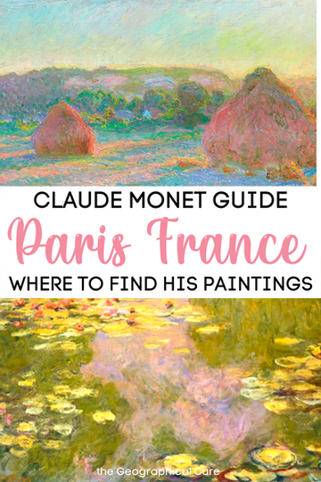 guide to the Monet Trail in Paris