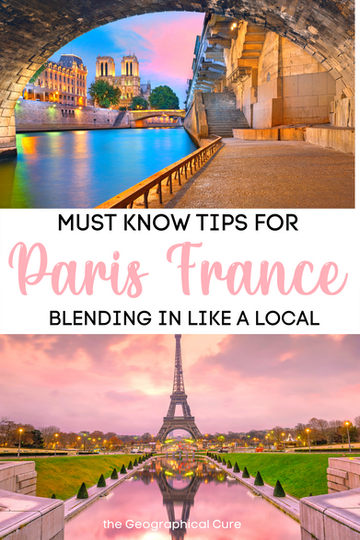tips for doing Paris like local