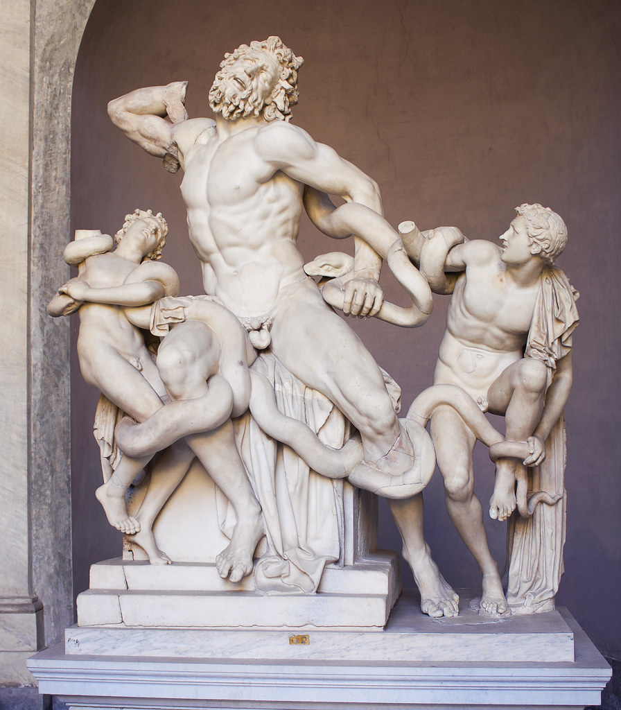 Laocoon and his Sons in the Vatican Museums