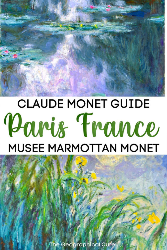 Pinterest pin for guide to the Musee Marmottan Monet