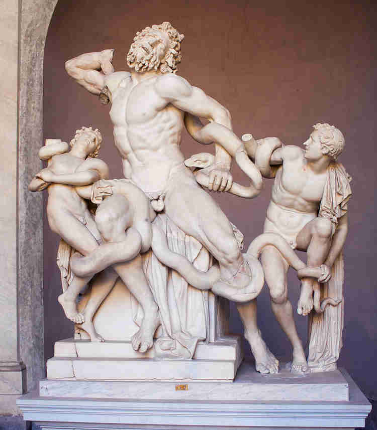 Roman artist, Laocoön and His Sons, early 1st century