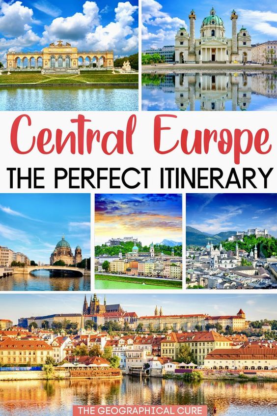 pin for 10 days in Central Europe itinerary