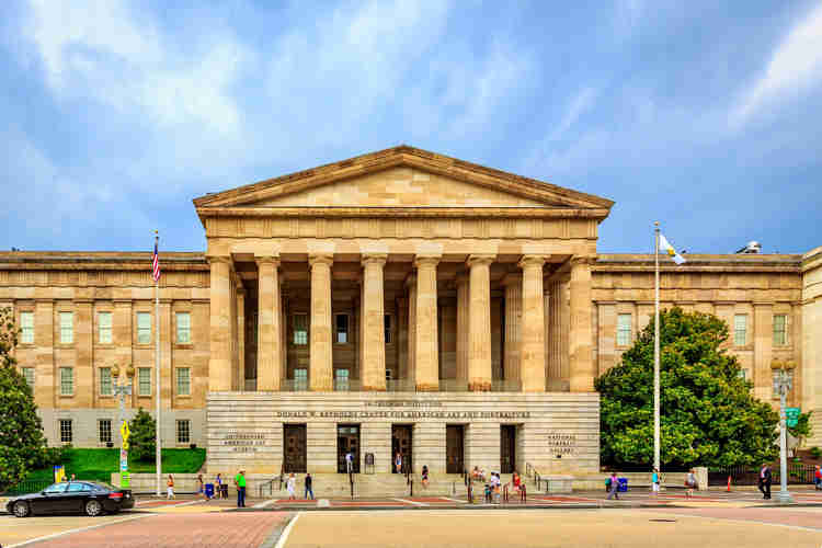 the National Portrait Gallery in Washington DC