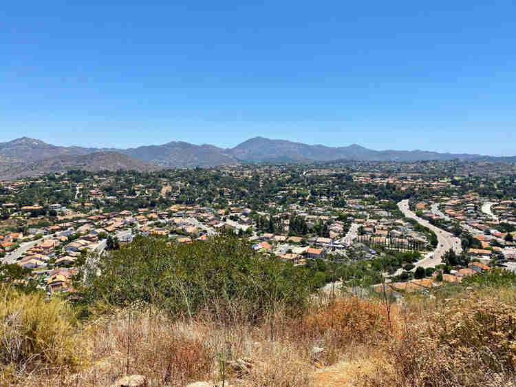 view from Mt. Soledad