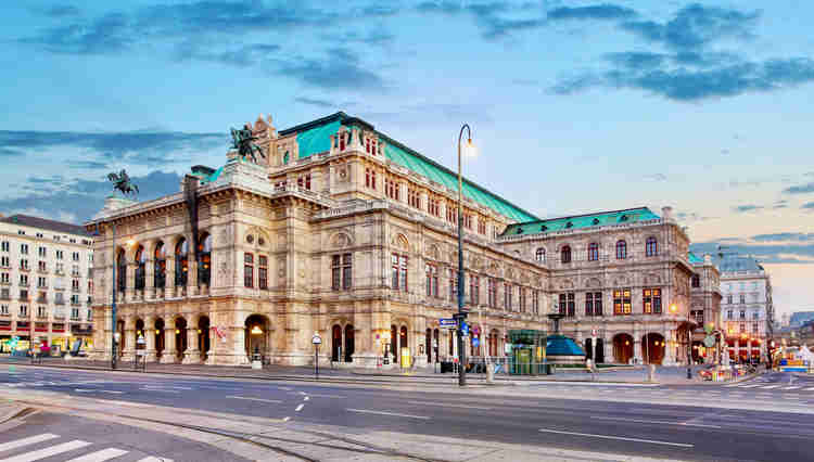 the Vienna Opera House