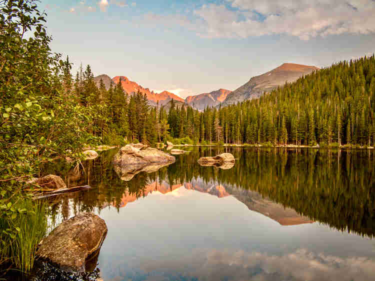 Bear Lake in Rocky Mountain National Park