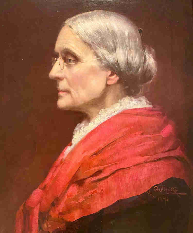 Carl Gutherz, Susan B. Anthony, 1895