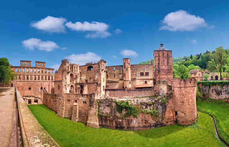 ruins of Heidelberg Castle