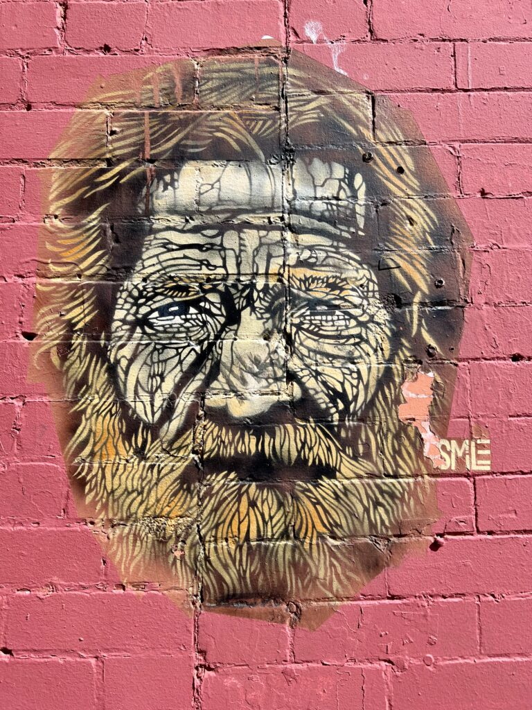 Smile mural
